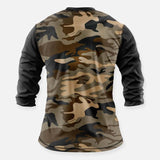 Webig Banquet Camo 3/4 Sleeve Bike Jersey