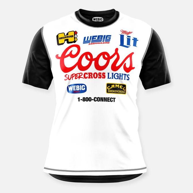Webig Supercross Lights Bike Jersey USA Edition