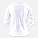 Webig Less Than Zero White 3/4 Sleeve Bike Jersey