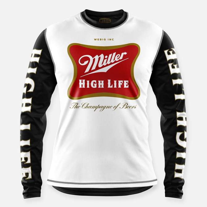 Webig High Life Jersey White-Black
