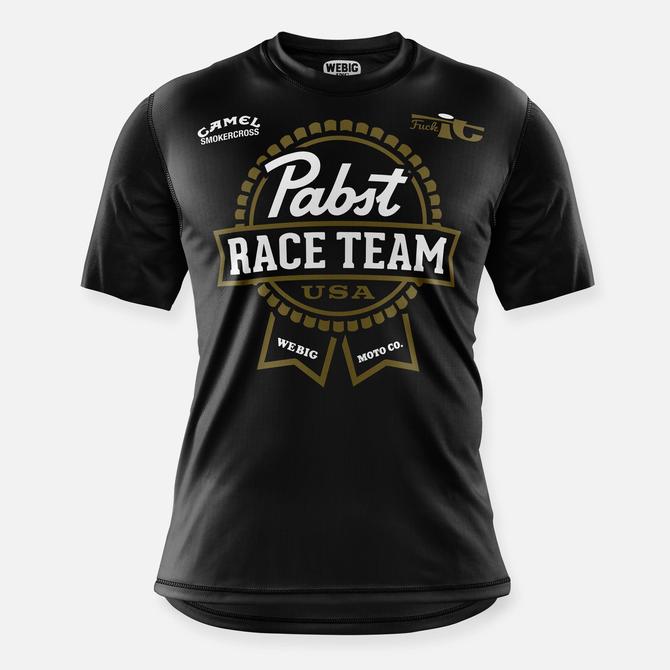 Webig Pabst Bike Jersey Black-Gold
