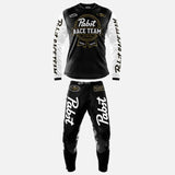 Webig PBR Race Team Jersey Black-White-Gold