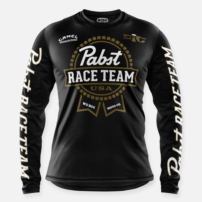 Webig PBR Race Team Jersey Black-Gold