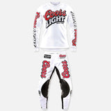 Webig Silver Bullet Race Team Jersey White