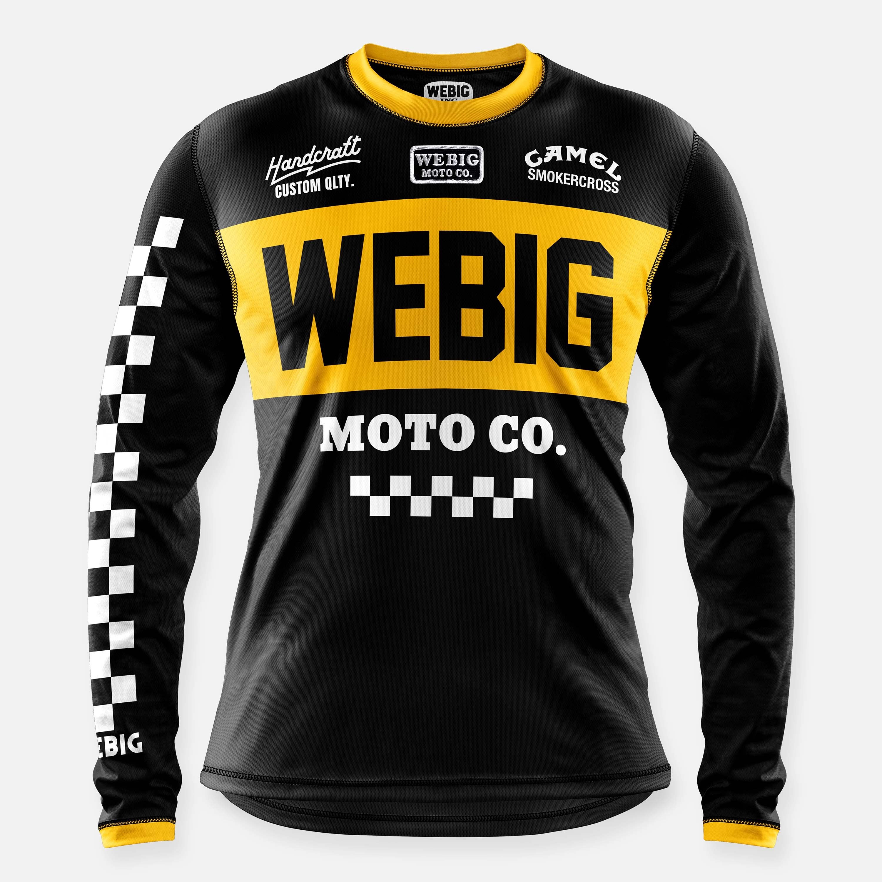 Webig Standard Jersey Black-Yellow