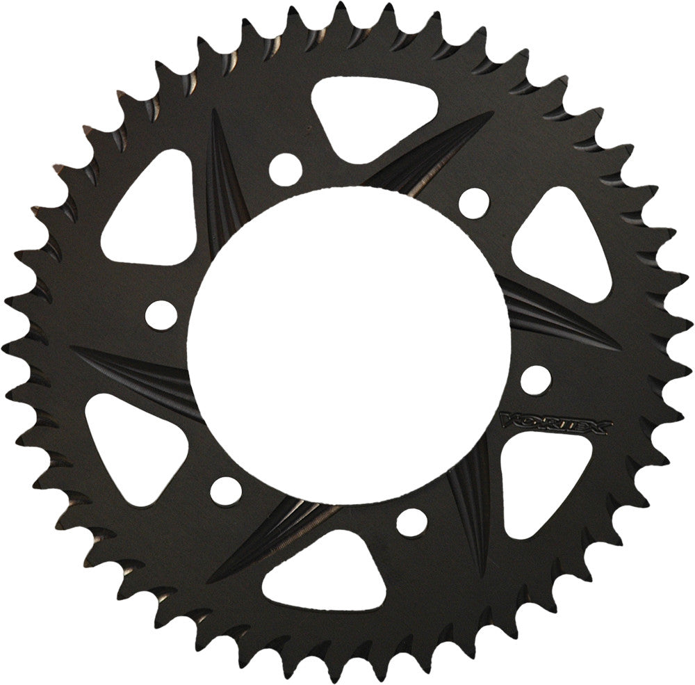 VORTEX F5 Rear Aluminum Sprocket Black Hardcoat 42T