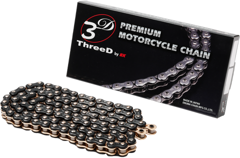 EK CHAIN GP RV NX2-RING 520-120L BLK/GLD