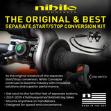 Nihilo Concepts Separate Start and Stop Buttons - Conversion Kit (KTM, Husqvarna, GASGAS Big Bikes)