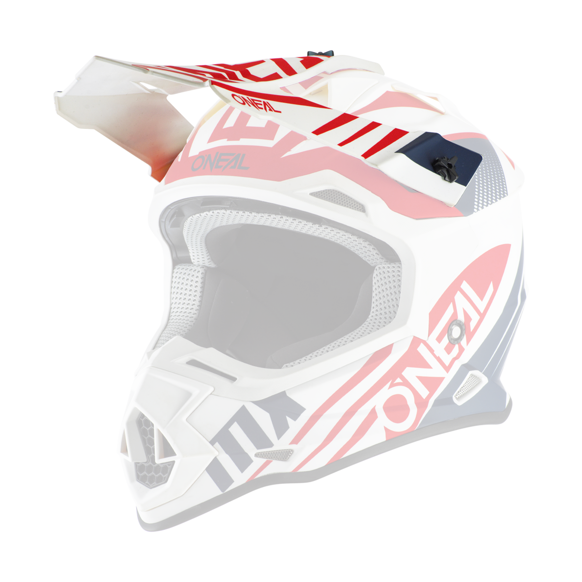 O'NEAL Replacement 2 SRS Spyde White/Blue/Red visor