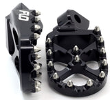 Flo Motorsports Pro Series Foot Pegs Cobra CX50 FPEG-801BLK