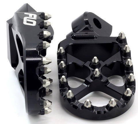 Flo Motorsports Pro Series Foot Pegs Cobra CX50 FPEG-801BLK
