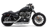 COBRA 3" RPT SLIP-ONS CHROME SPORTSTER 04-13
