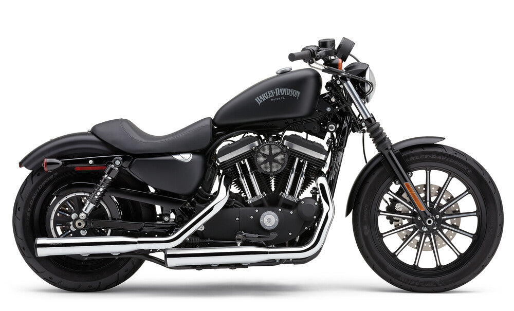 COBRA 3" RPT SLIP-ONS CHROME SPORTSTER 04-13