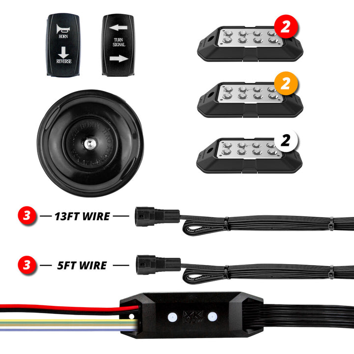 XK GLOW Plug-And-Play Turn Signal