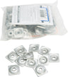 Digger Support Plates Square Alum. 1/4" 96/Pk