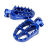 ALUMINUM FOOTPEGS BLUE — 2001–2023 Yamaha WR250F (+221 more fits)