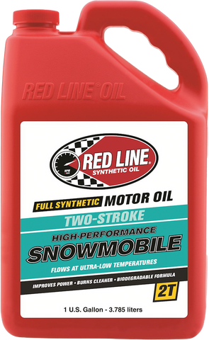 RED LINE 2-Stroke Snowmobile Oil