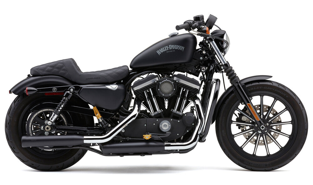 COBRA 3" NH SERIES SLIP-ONS CHROME SPORTSTER 04-13