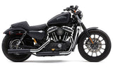 COBRA 3" NH SERIES SLIP-ONS BLACK SPORTSTER 14-22