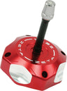 BILLET GAS CAP RED — 2003–2007 Honda CR85R (+24 more fits)