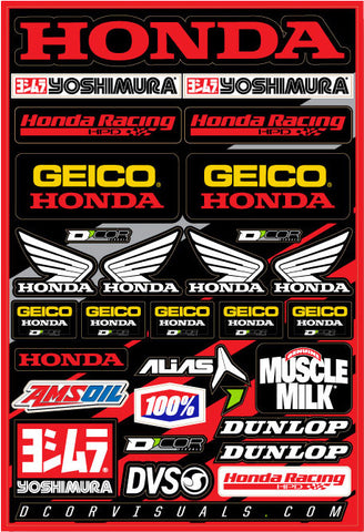 D-COR Decal Sheet