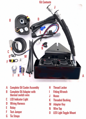 ULTRACOOL Dyna Front Mount Oil Cooler