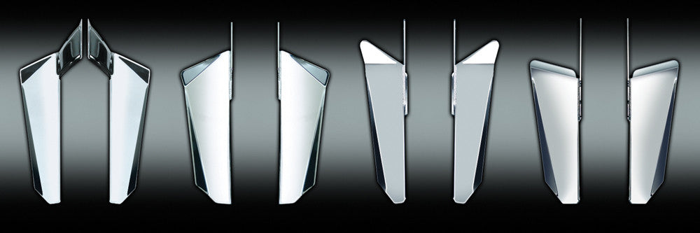 NATIONAL CYCLE Switchblade Windshield Chrome Lower