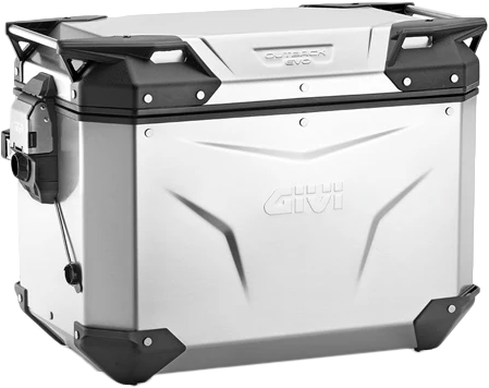 GIVI OUTBACK EVO SMART CASE 48L LEFT ONLY SILVER