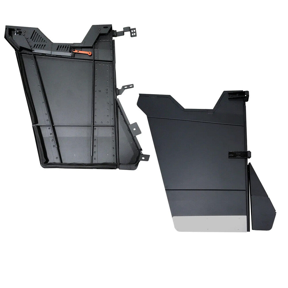 KOLPIN Doors - Steel Lower and Soft Upper — Rear Doors