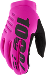 Brisker Women'S Gloves Neon Pink/Black Lg