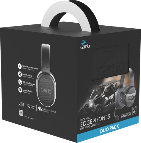 CARDO PT EDGEPHONES DUO FOR ORV