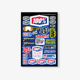 Official 100% decal sheet photo - MPN 90018-10001