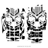 Kawasaki KXF 250 Radiator Louver Graphics 2013-2022