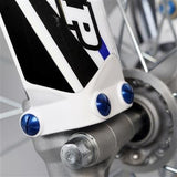 KTM / Husqvarna / GASGAS / Cobra Factory Aluminum Fork Guard Bolts Blue 2009-2025