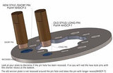 KTM 50 SX Heavy Duty Clutch Pins Tall 2013