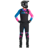 O'NEAL Prodigy Pant Black/Neon Pink