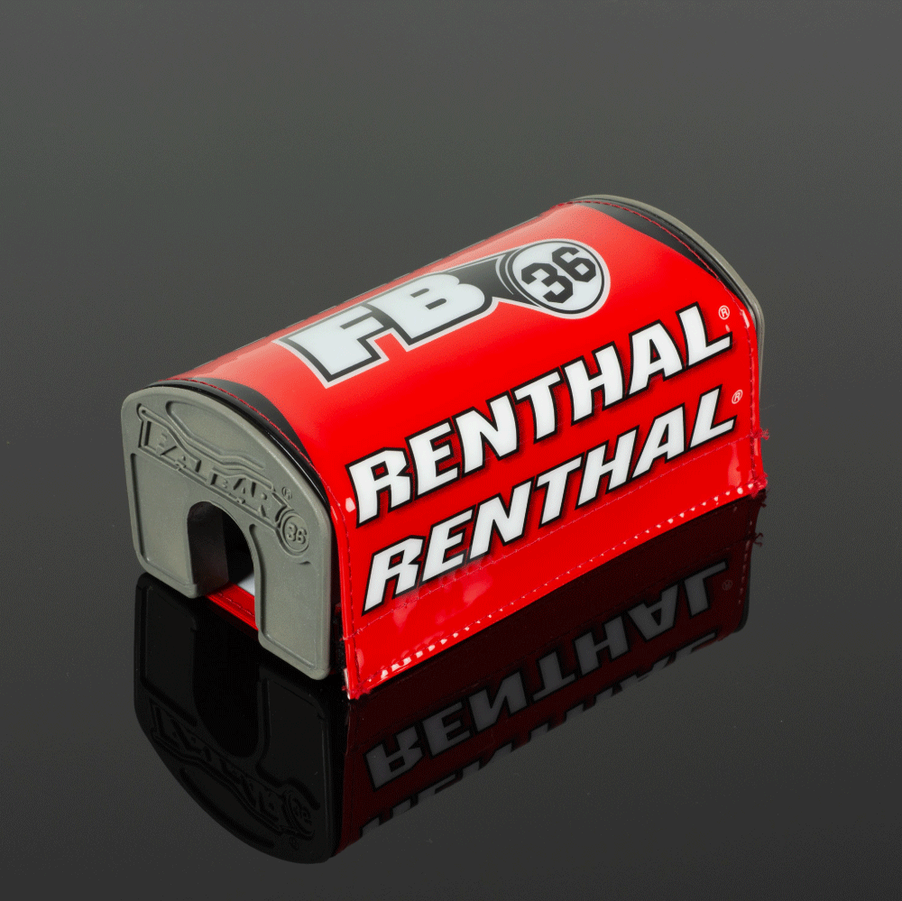 Renthal P339 Fatbar36 Pad, Red Black White