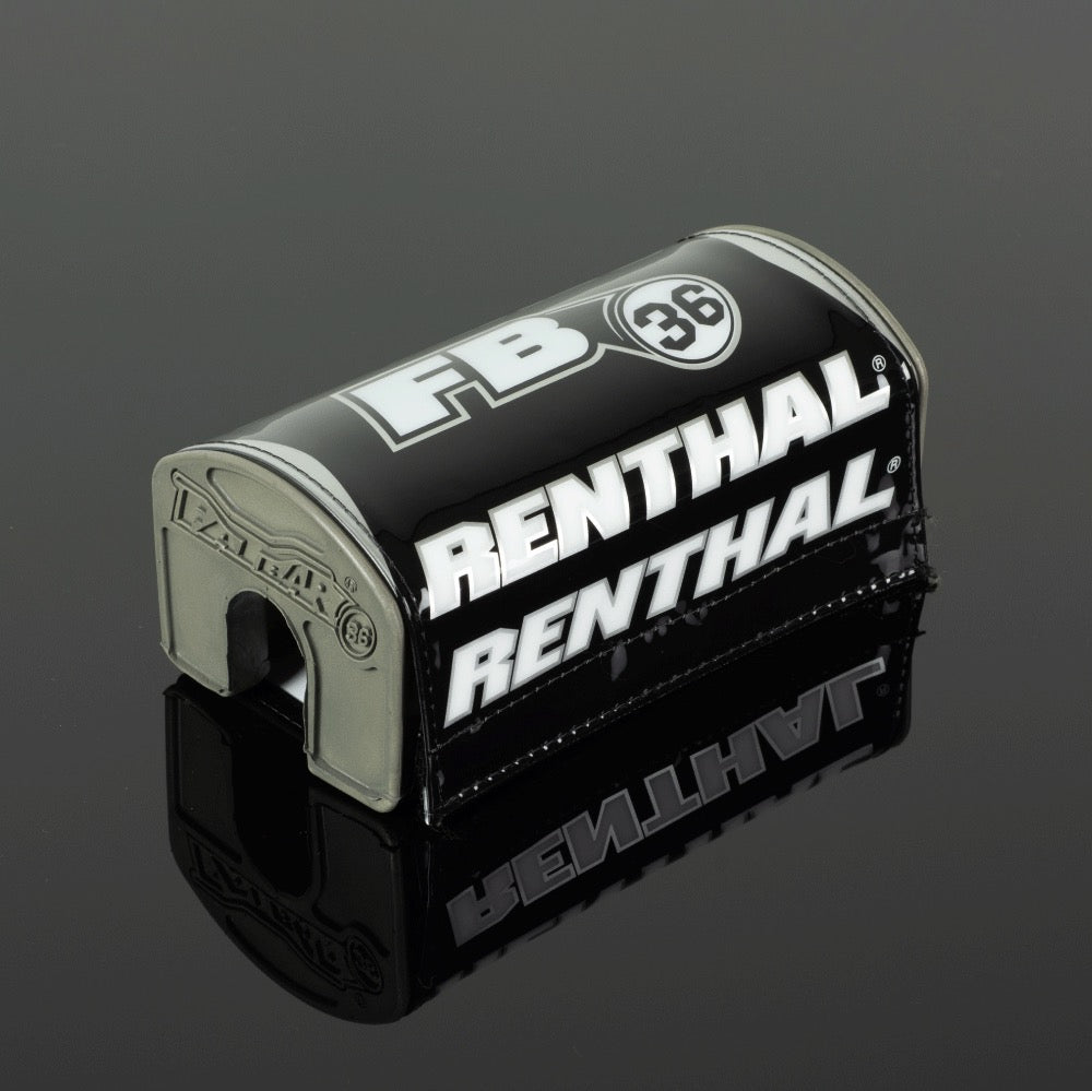 Renthal P341 Fatbar36 Pad, Black Silver White