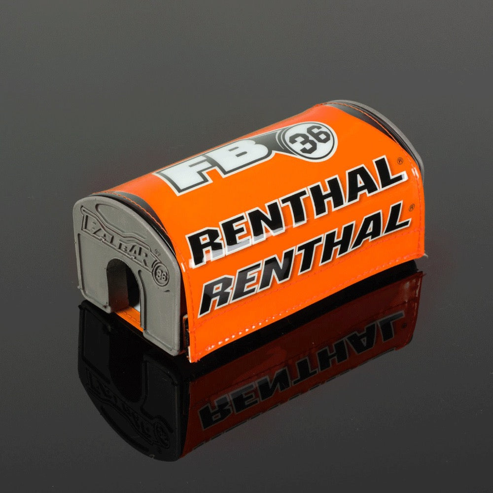 Renthal P342 Fatbar36 Pad, Orange White Black