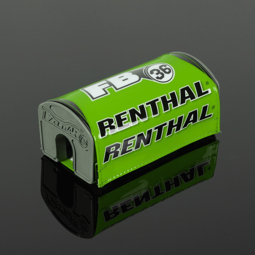 Renthal P343 Fatbar36 Pad, Green White Black