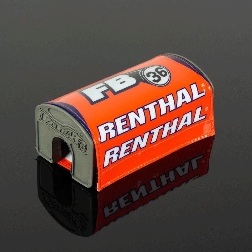 Renthal P346 Fatbar36 Pad, Orange Blue White - 25% Off
