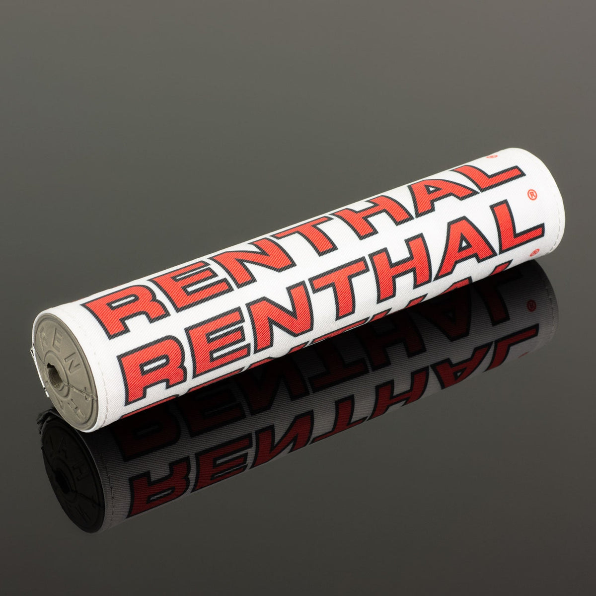 Renthal P351 Vintage SX Pad - White, Black, Red (grey foam)