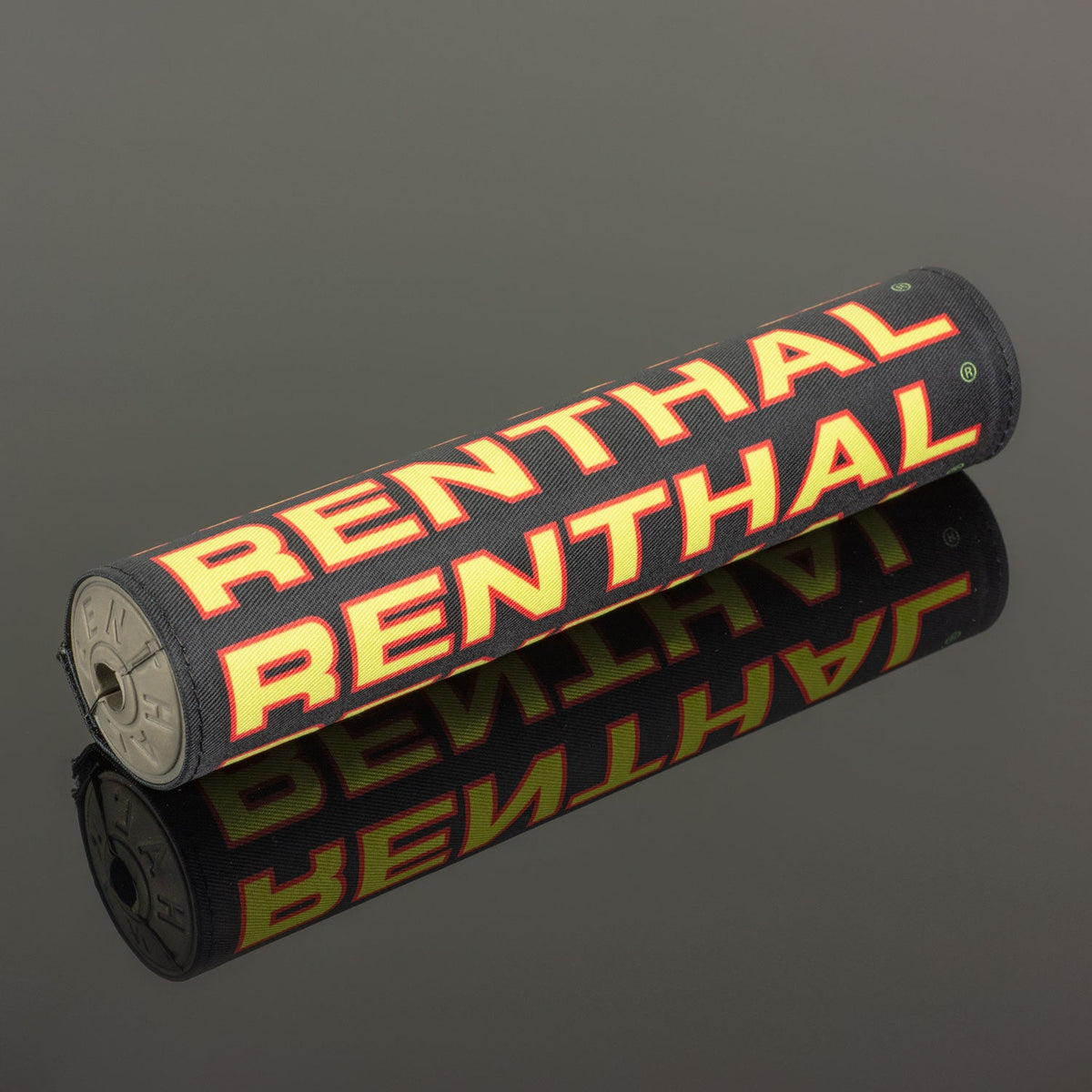 Renthal P355 Vintage SX Pad - Black, Red, Yellow (grey foam)