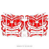 Yamaha YZF 250 Radiator Louver Graphics 2010 - 2018