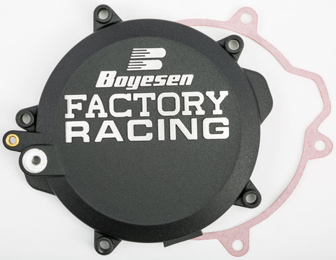 BOYESEN FACTORY RACING CLUTCH COVER HUSKY/KTM BLACK