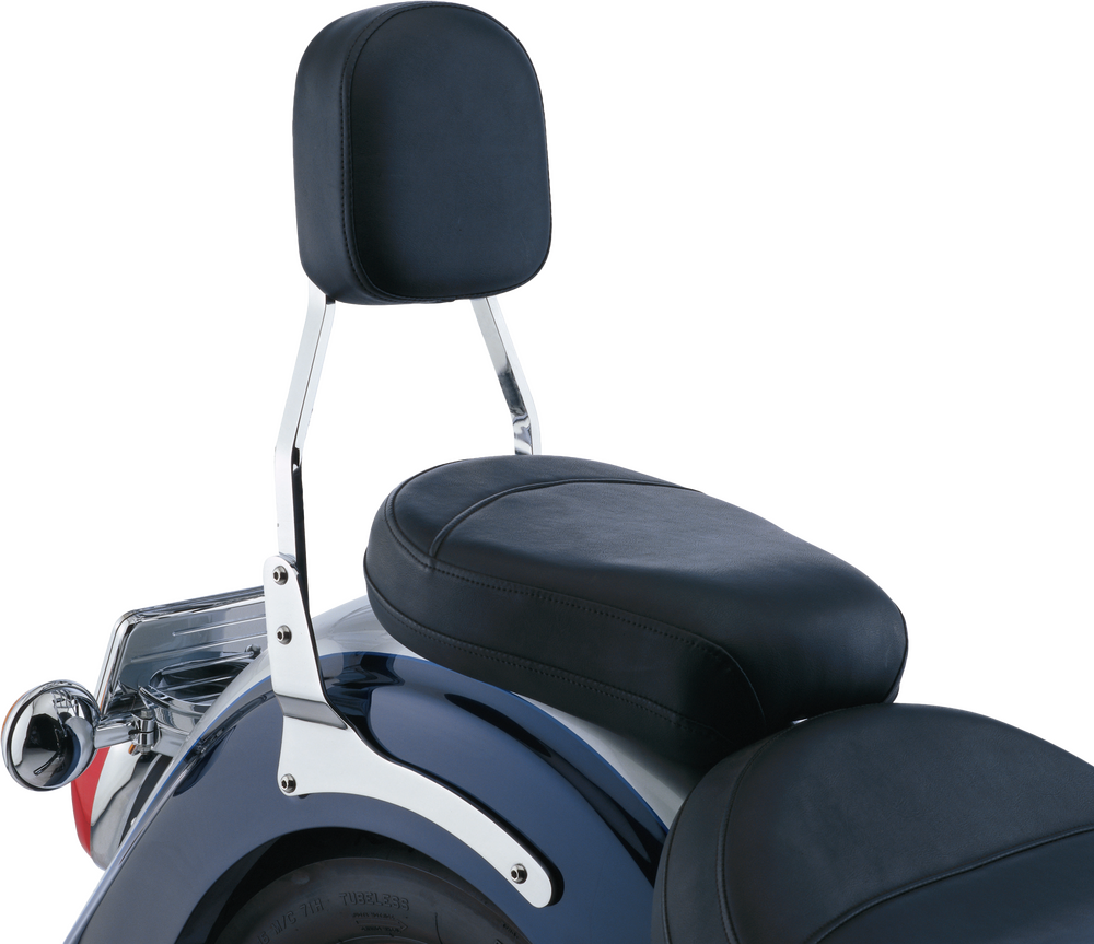 COBRA STD SISSY BAR W/PAD CHROME YAM ROADLINER 06-14