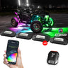 KMAX ROCK LIGHT KIT 4 PIECE APP CONTROL [653-0211]