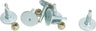 Grand Master Silver Studs 1.075" 48/Pk