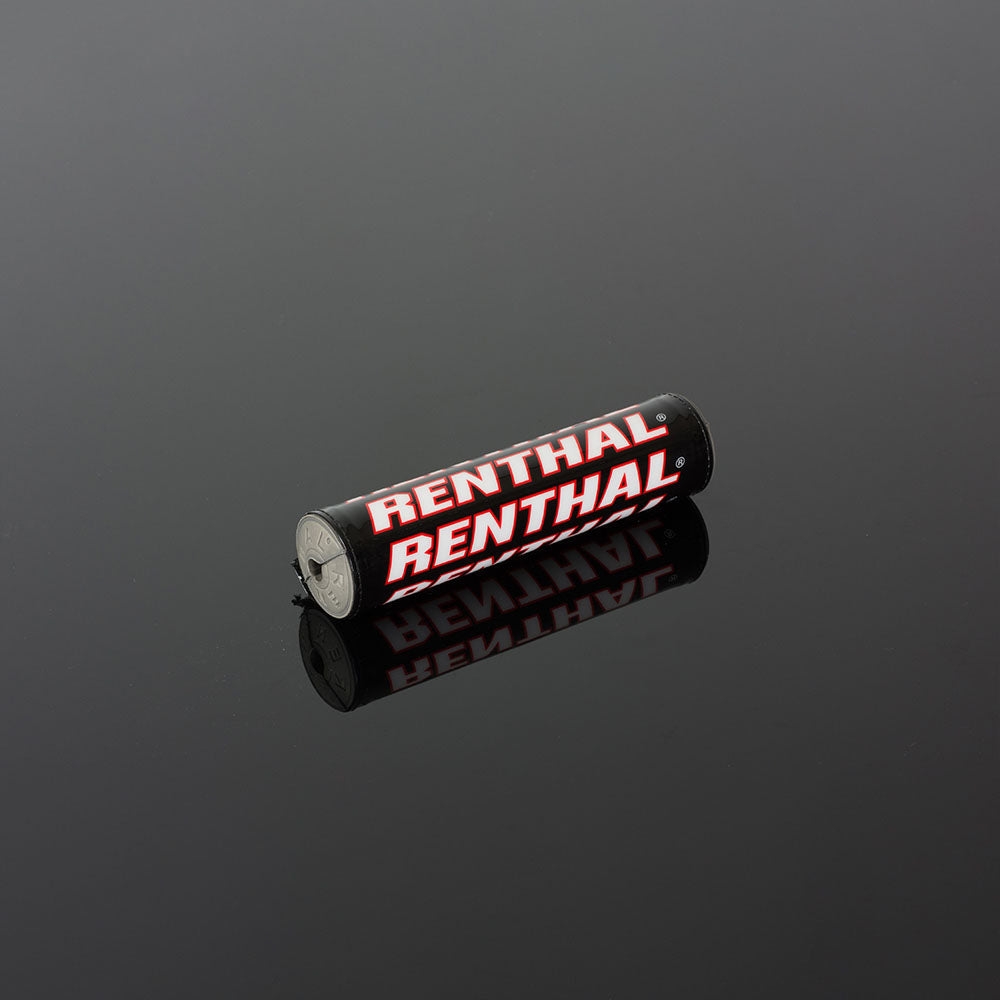 Renthal P301 Mini SX Pad (180mm/7.5in) Black, Red, White (Grey Foam)