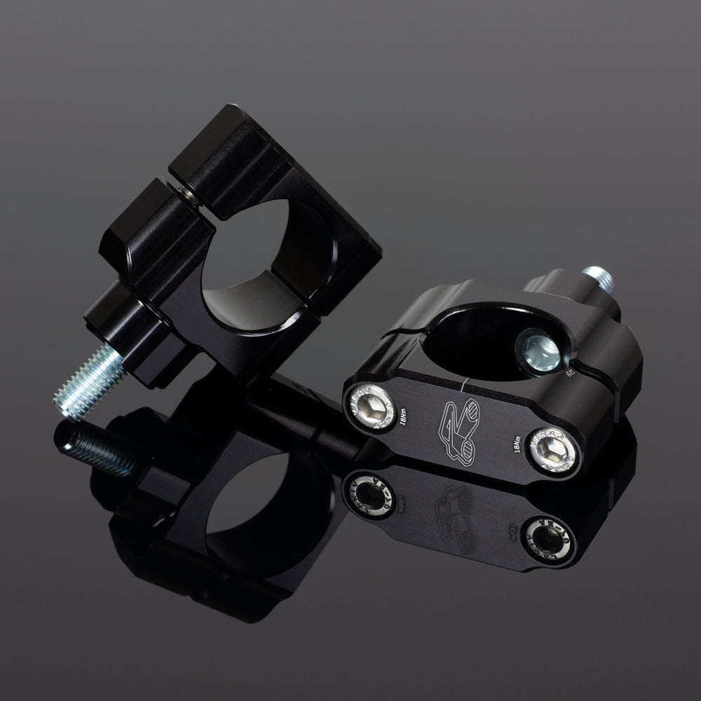 Renthal 36mm Bar Mounts Husq FE/TE 2018-22 / GAS GAS 2022 / KTM EXC/XC 2012-22 & SX&F 2012-15